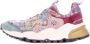 Flower Mountain Imitatiebont Sneakers Logo Achterkant Rubberen Zool Multicolor Dames - Thumbnail 1