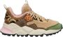 Flower Mountain Kleurrijke Shearling Sneakers met Kurken Binnenzool - Thumbnail 1