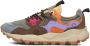 Flower Mountain Elegante suède sneakers voor modebewuste Beige - Thumbnail 2