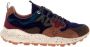 Flower Mountain Lage Katoenen Sneakers met Kurk Binnenzool - Thumbnail 1