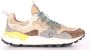 Flower Mountain Lage katoenen sneakers met kurken binnenzool - Thumbnail 1