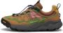 Flower Mountain Leather and technical fabric sneakers Iwano 2 MAN Multicolor Heren - Thumbnail 1