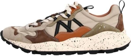 Flower Mountain Lenzan Beige Chestnut Sand Sneakers Multicolor Heren