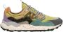 Flower Mountain Lichtgroene Technische Stoffen Sneakers - Thumbnail 1