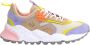 Flower Mountain Lilla Suède Sneakers met Iconische Details Multicolor Dames - Thumbnail 2