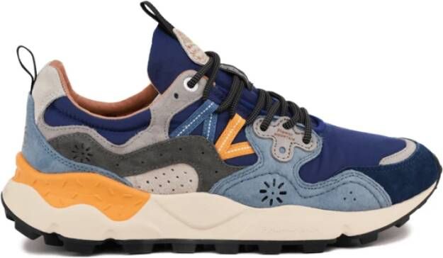 Flower Mountain Moderne Multicolor Sneakers met Rubberen Zool