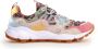 Flower Mountain Multicolor Sneakers met Bloe stof - Thumbnail 1