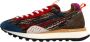 Flower Mountain Multicolor Suède Wollen Gebreide Sneakers Multicolor Heren - Thumbnail 1