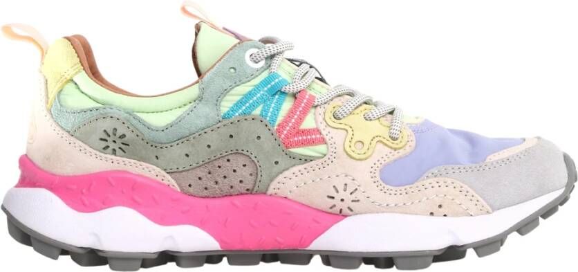 Flower Mountain Multicolour Sneakers met Kurken Binnenzool