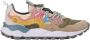 Flower Mountain Multikleur Suède Nylon Sneakers voor Vrouwen - Thumbnail 3