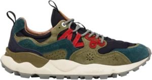 Flower Mountain Navy en Grijs Yamano 3 Schoen Blauw Heren