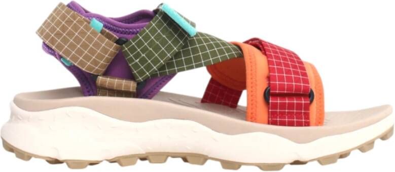Flower Mountain Suede and fabric sandals Nazca 2 UNI Multicolor Unisex - Foto 7