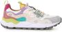 Flower Mountain Paarse en Witte Sneakers voor Vrouwen Multicolor Dames - Thumbnail 13