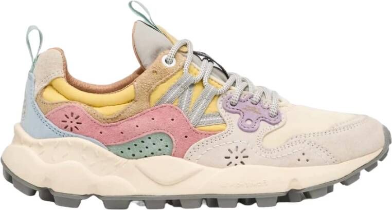 Flower Mountain Pastel Multicolor Sneakers Comfort Stijl