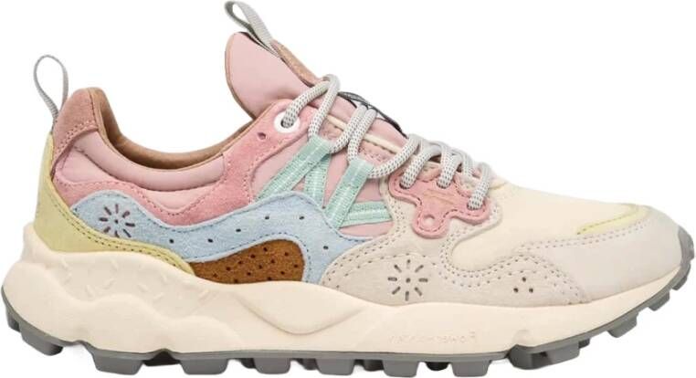 Flower Mountain Pastel Multicolor Sneakers Comfort Stijl