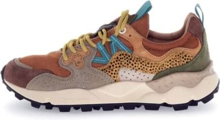 Flower Mountain Ripstop en Suède Sneaker