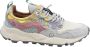 Flower Mountain Suede and technical fabric sneakers Yamano 3 Woman - Thumbnail 8