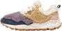 Flower Mountain Shearling and suede sneakers Pampas Woman Teddy Multicolor Dames - Thumbnail 1