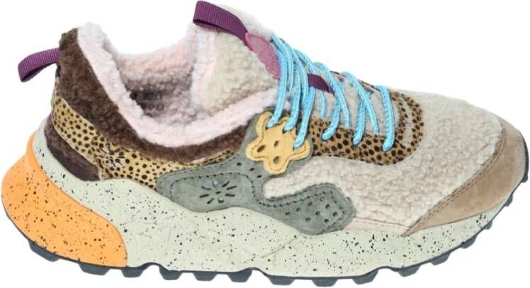 Flower Mountain Shearling en Suède Trekking Sneaker