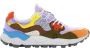 Flower Mountain Faux leather and technical fabric sneakers Yamano 3 Woman Kaiso Purple Dames - Thumbnail 21