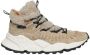 Flower Mountain Synthetic and suede sneakers Morican Woman Beige Dames - Thumbnail 1