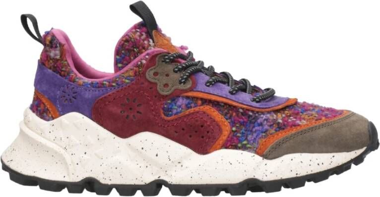 Flower Mountain Kotetsu Sneakers voor actieve stedelijke stijl Brown Dames