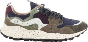 Flower Mountain Sneakers Bruin Heren