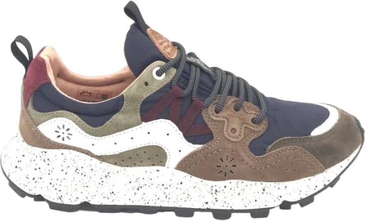 FLOWER MOUNTAIN Lage Sneakers Heren Yamano 3 Man Maat: 41 Materiaal: Suède Kleur: Bruin - Foto 8