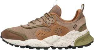 Flower Mountain Sneakers Bruin Heren