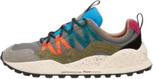 Flower Mountain Sneakers Grijs Heren