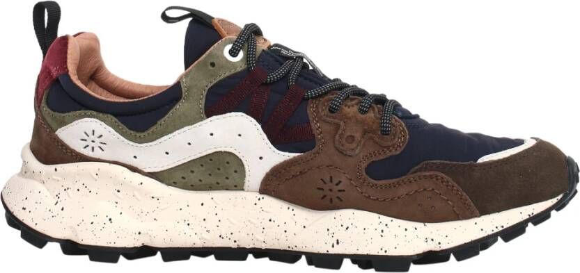 FLOWER MOUNTAIN Lage Sneakers Heren Yamano 3 Man Maat: 41 Materiaal: Suède Kleur: Bruin - Foto 4