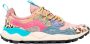Flower Mountain Sneakers met gevlekte print en suède inzetstukken Multicolor Dames - Thumbnail 1