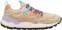 Flower Mountain Lage Sneakers YAMANO 3 2017817 55-1E11 BEIGE MULTI - Thumbnail 4