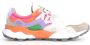 Flower Mountain Suede and technical fabric sneakers Yamano 3 Woman Multicolor Dames - Thumbnail 10