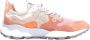 Flower Mountain Suede and technical fabric sneakers Ya o 3 UNI Orange Unisex - Thumbnail 1