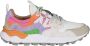 Flower Mountain Suede and technical fabric sneakers Yamano 3 Woman Multicolor Dames - Thumbnail 15