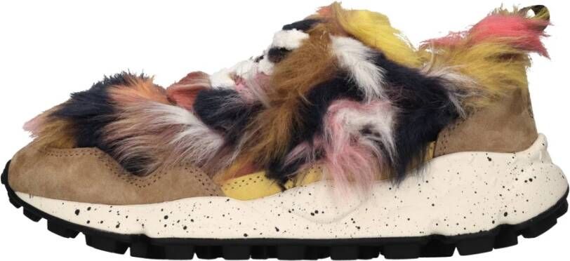 Flower Mountain Synthetic and suede sneakers Pampas UNI Teddy Multicolor Dames