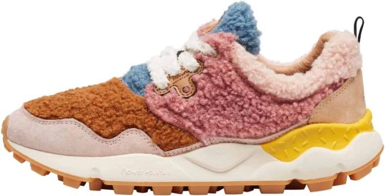 Flower Mountain Sneakers Pampas Woman Teddy