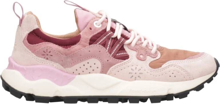 Flower Mountain Sneakers Pink Dames