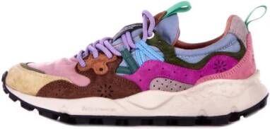 Flower Mountain Sneakers van suède met rubberen zool Multicolor Dames