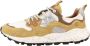 Flower Mountain Suede and technical fabric sneakers Ya o 3 UNI Beige Unisex - Thumbnail 2