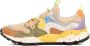 Flower mountain dames sneakers Yamano W suède met wol multicolor - Thumbnail 2