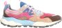 Flower Mountain Suede and technical fabric sneakers Yamano 3 Woman Pink Dames - Thumbnail 17