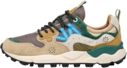 Flower Mountain Stijlvolle Sneakers voor Buitensportavonturen Multicolor Heren