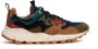 Flower Mountain Lage Katoenen Sneakers met Kurk Binnenzool - Thumbnail 4
