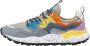 Flower Mountain Suede and fabric sneakers Yamano 3 MAN Gray Heren - Thumbnail 1