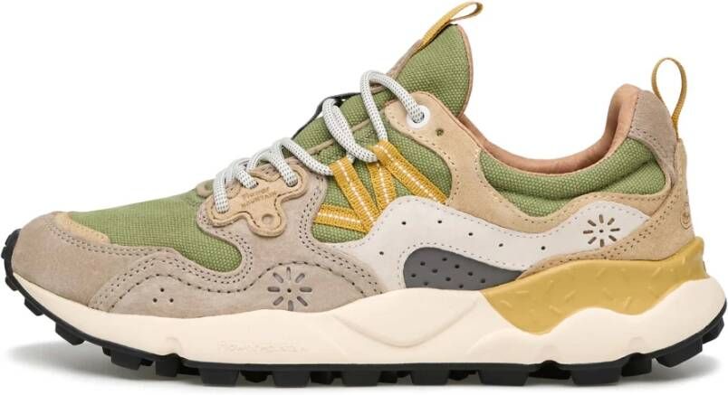 Flower Mountain Suede and fabric sneakers Ya o 3 UNI