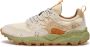 Flower Mountain Yamano Suede Canvas Sneakers in Melk-Beige Multicolor Dames - Thumbnail 5