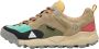 Flower Mountain Suede and technical fabric sneakers Back Country UNI Multicolor Unisex - Thumbnail 1