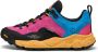 Flower Mountain Suede and technical fabric sneakers Back Country Woman. Multicolor Dames - Thumbnail 1